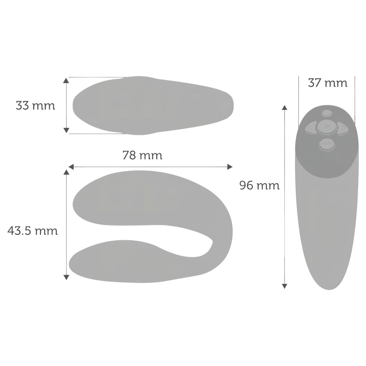 We-Vibe Chorus - App-vezérelt párvibrátor (narancs) We-Vibe Chorus - App-vezérelt párvibrátor (narancs)