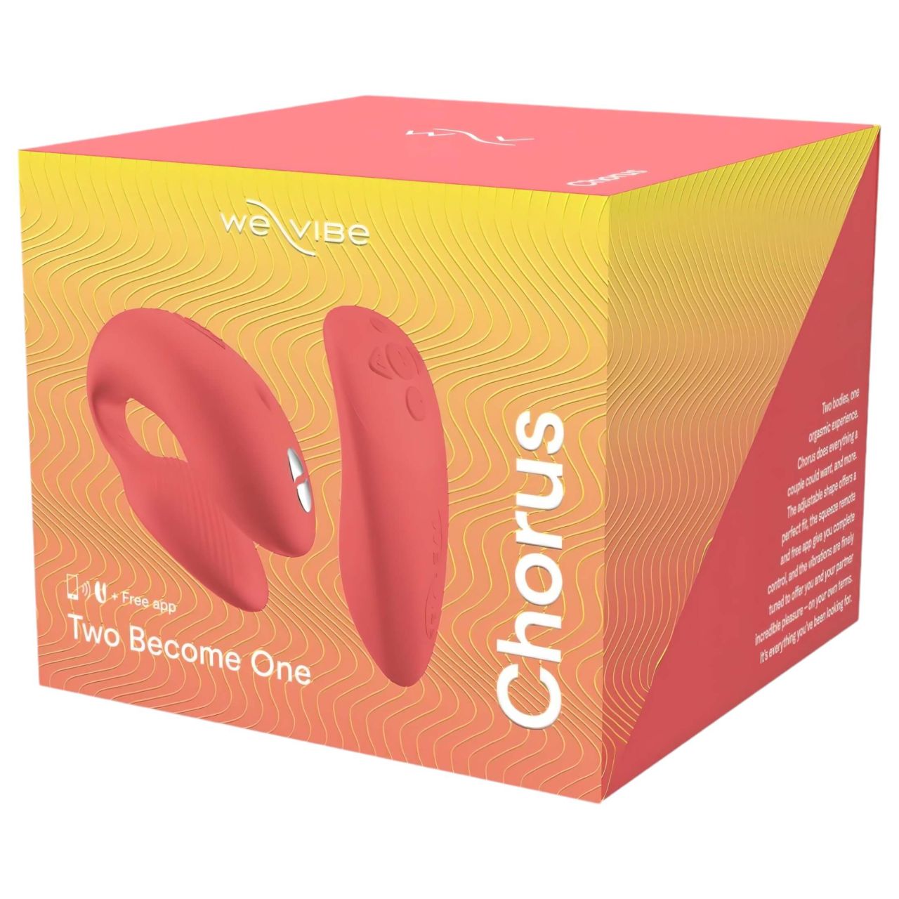 We-Vibe Chorus - App-vezérelt párvibrátor (narancs) We-Vibe Chorus - App-vezérelt párvibrátor (narancs)