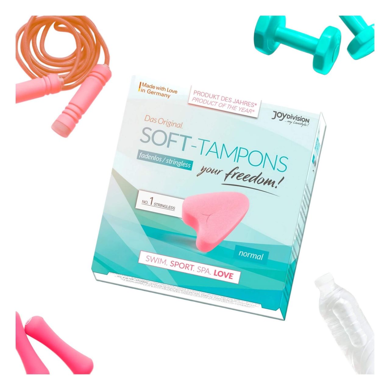 JoyDivision Soft-Tampons - zsinór nélküli puha tampon (3 db) JoyDivision Soft-Tampons - zsinór nélküli puha tampon (3 db)