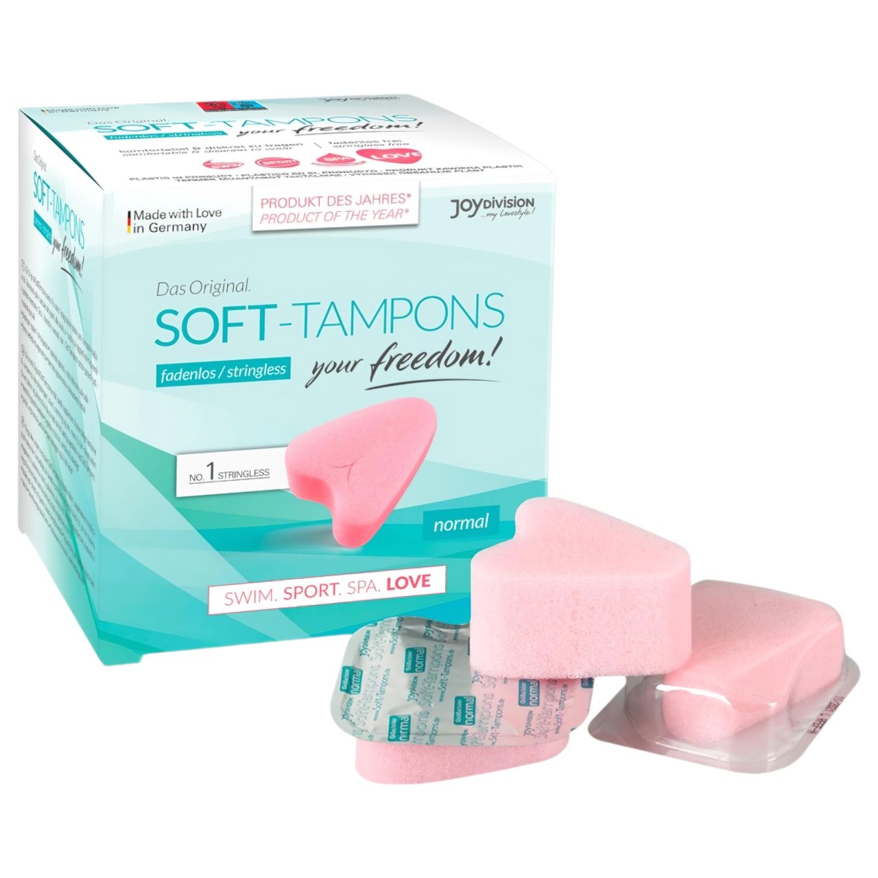 JoyDivision Soft-Tampons - zsinór nélküli puha tampon (3 db) JoyDivision Soft-Tampons - zsinór nélküli puha tampon (3 db)
