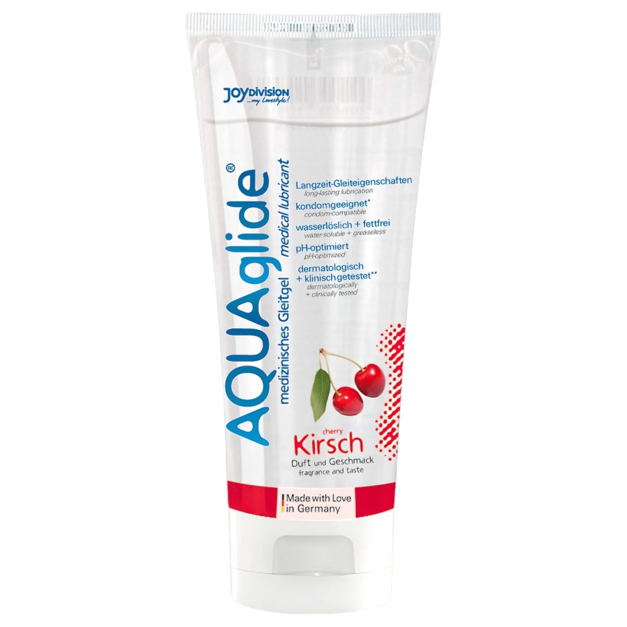 AQUAglide - vízbázisú síkosító - cseresznye (100 ml) AQUAglide - vízbázisú síkosító - cseresznye (100 ml)