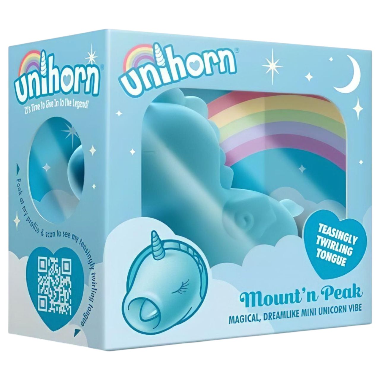 Unihorn Mount'n Peak - akkus unikornis csiklóizgató (kék) Unihorn Mount'n Peak - akkus unikornis csiklóizgató (kék)