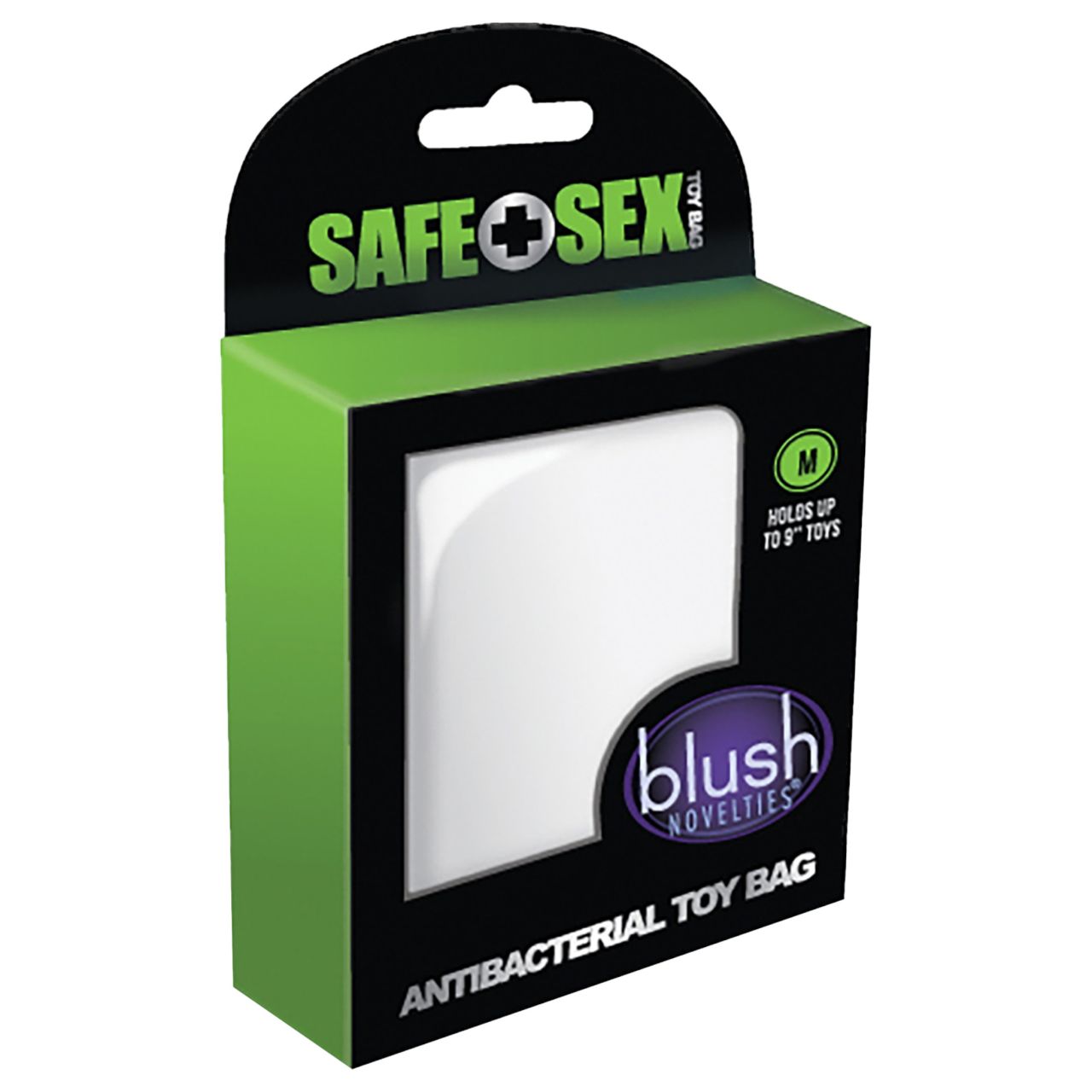 Safe Sex - antibakteriális diszkrét tároló táska (fehér, M) Safe Sex - antibakteriális diszkrét tároló táska (fehér, M)