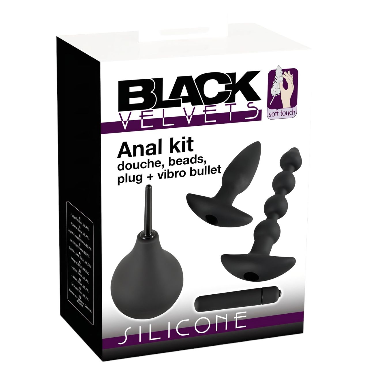 Black Velvets anál vibrátor készlet (4 részes) Black Velvets anál vibrátor készlet (4 részes)
