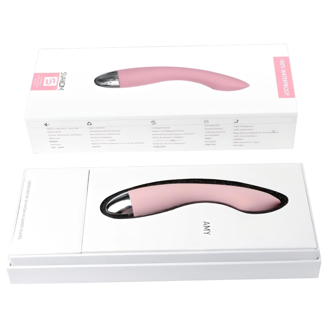 Svakom Amy - akkus, G-pont vibrátor (pink) Svakom Amy - akkus, G-pont vibrátor (pink)