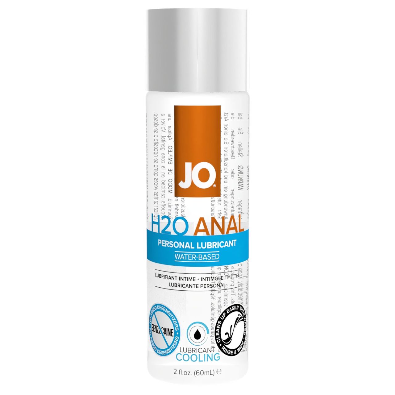 System JO - H2O Anal Cool - vízbázisú hűsítő anál síkosító (60 ml) System JO - H2O Anal Cool - vízbázisú hűsítő anál síkosító (60 ml)