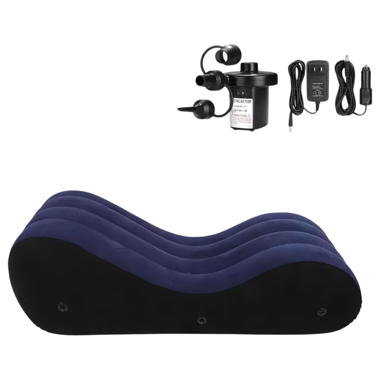 Desirel Magic Pillow - felfújható szex szófa - nagy (kék)