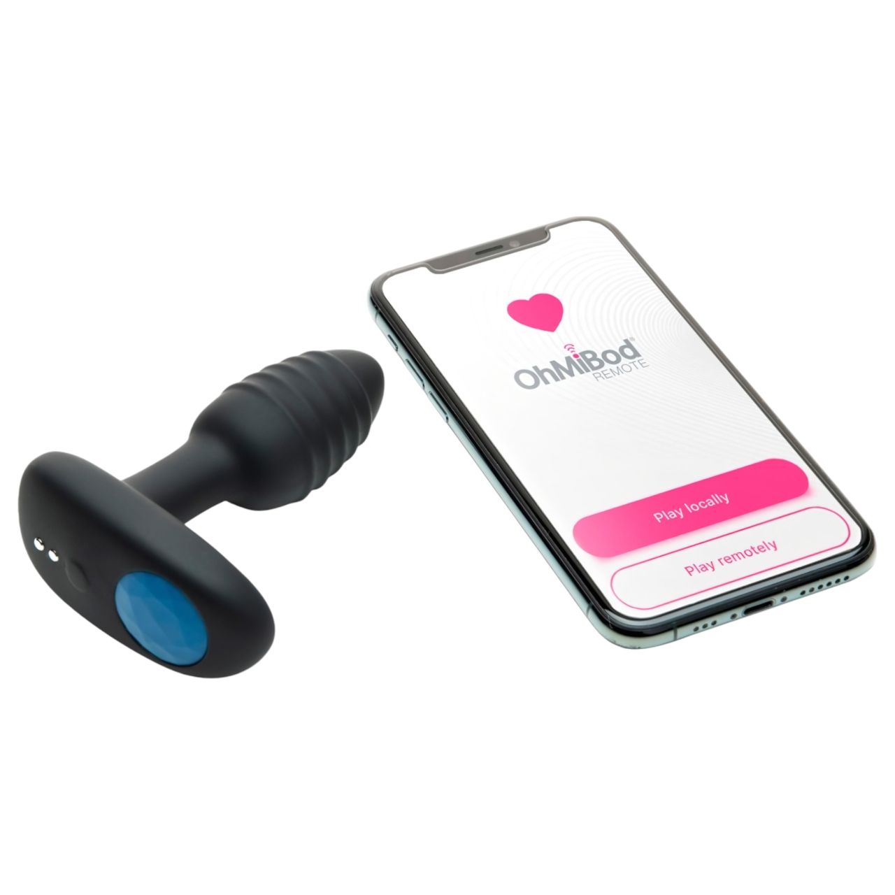 Kiiroo OhMiBod Lumen - interaktív prosztata vibrátor (fekete)