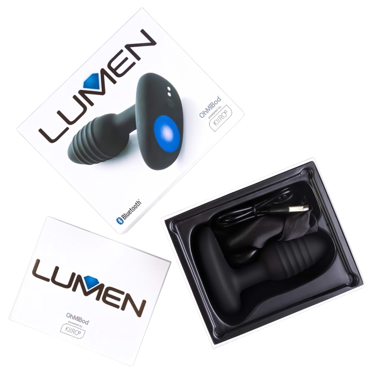 Kiiroo OhMiBod Lumen - interaktív prosztata vibrátor (fekete)