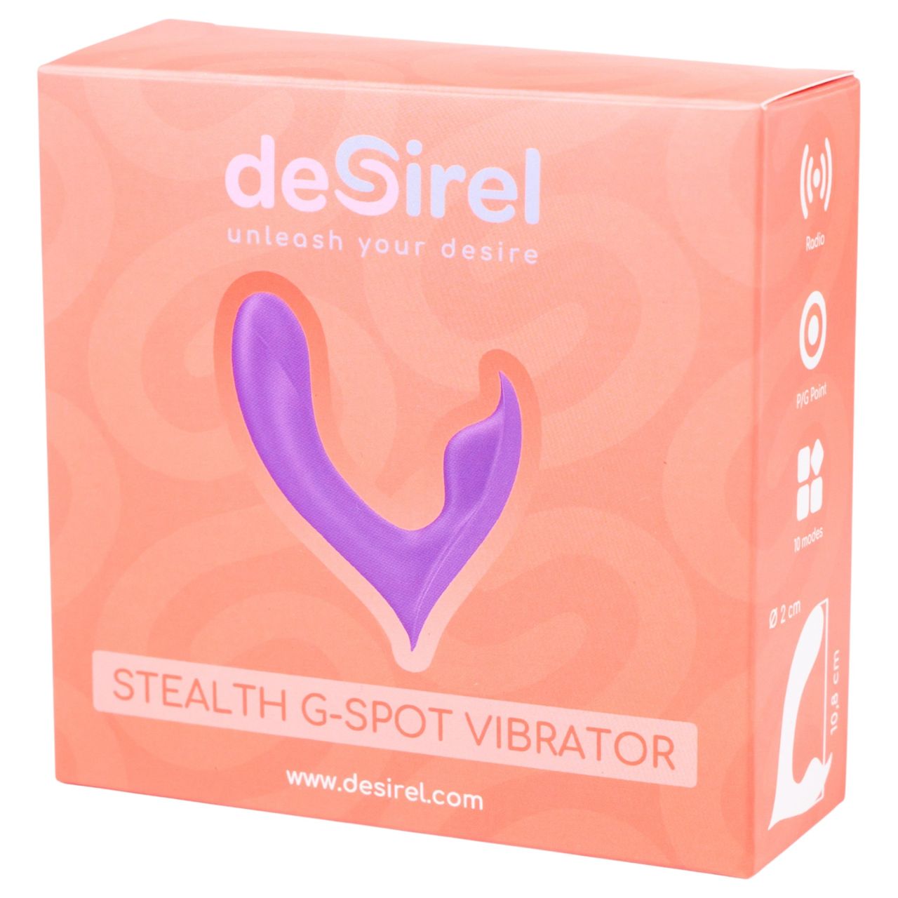 Desirel Insider - G-pont és prosztata vibrátor (lila) Desirel Insider - G-pont és prosztata vibrátor (lila)