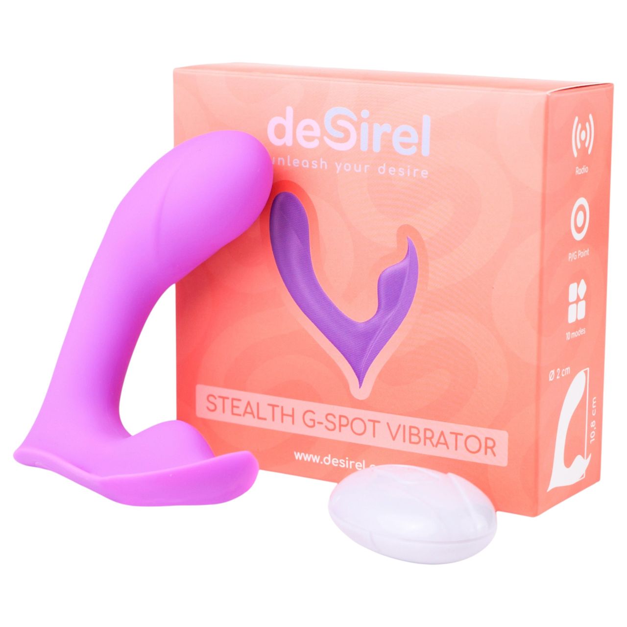 Desirel Insider - G-pont és prosztata vibrátor (lila) Desirel Insider - G-pont és prosztata vibrátor (lila)