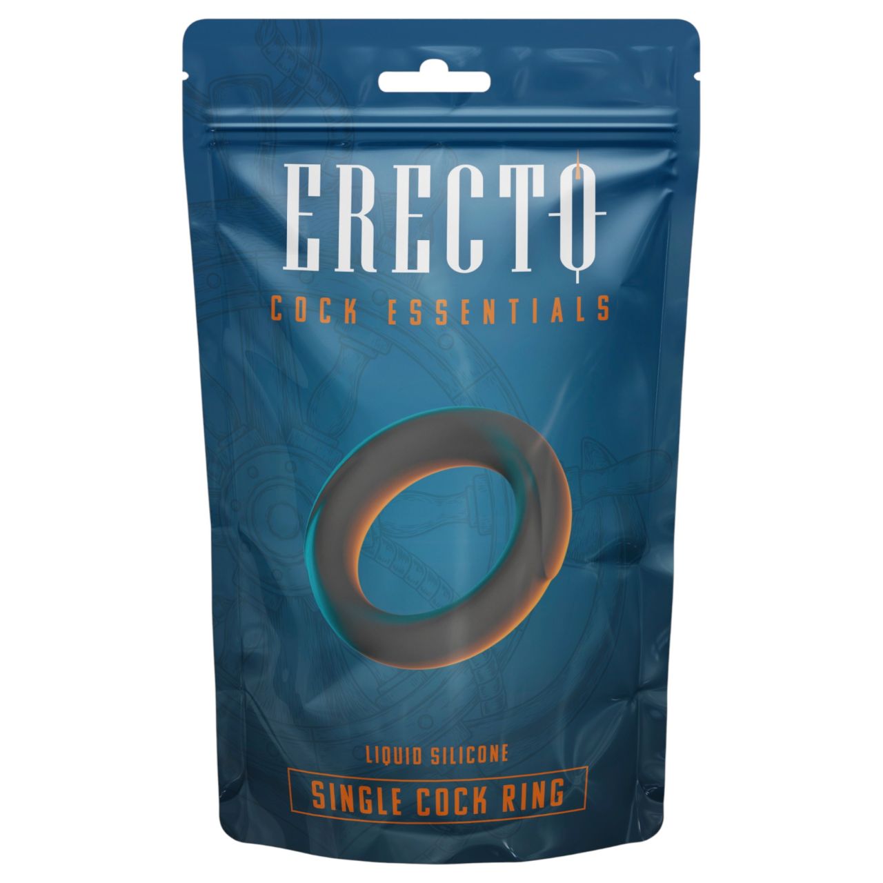 Erecto - péniszgyűrű (fekete) Erecto - péniszgyűrű (fekete)