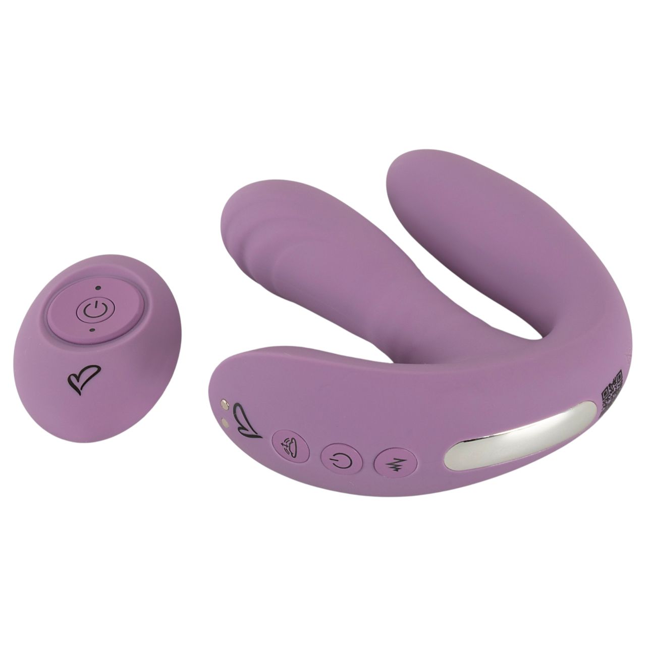 Beau Coeur Mireva - tripla karos, távirányítós vibrátor (lila) Beau Coeur Mireva - tripla karos, távirányítós vibrátor (lila)