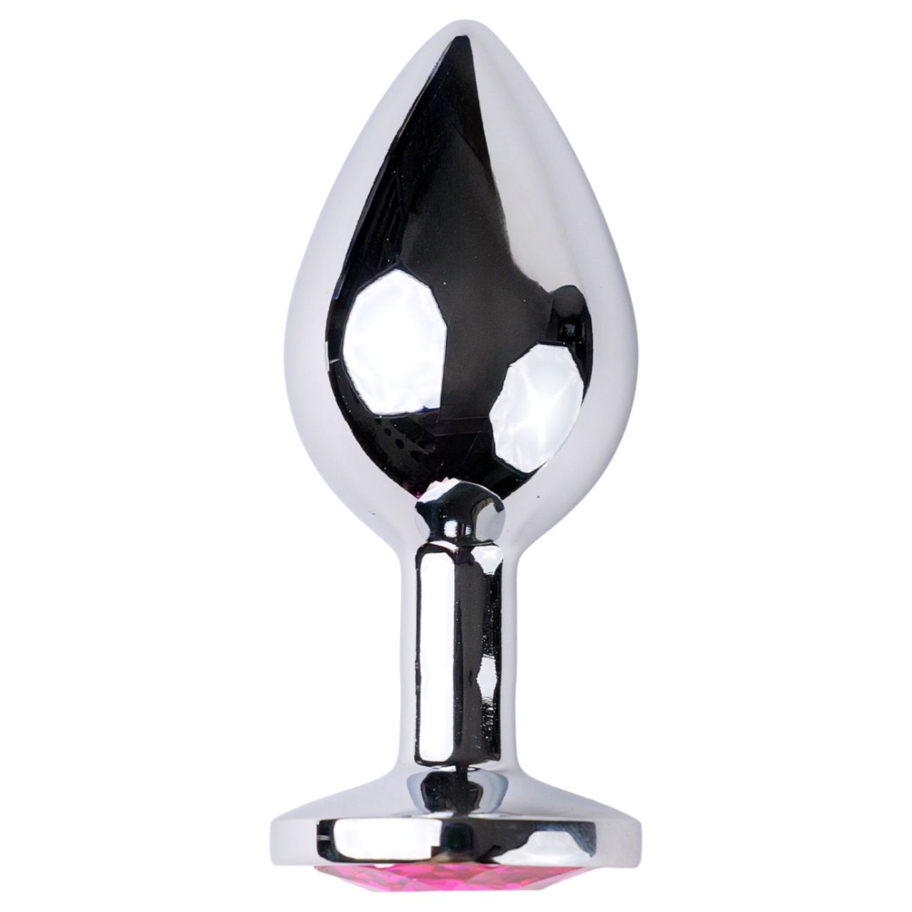 Desirel Pink Jewel S - anál plug (ezüst-pink) Desirel Pink Jewel S - anál plug (ezüst-pink)