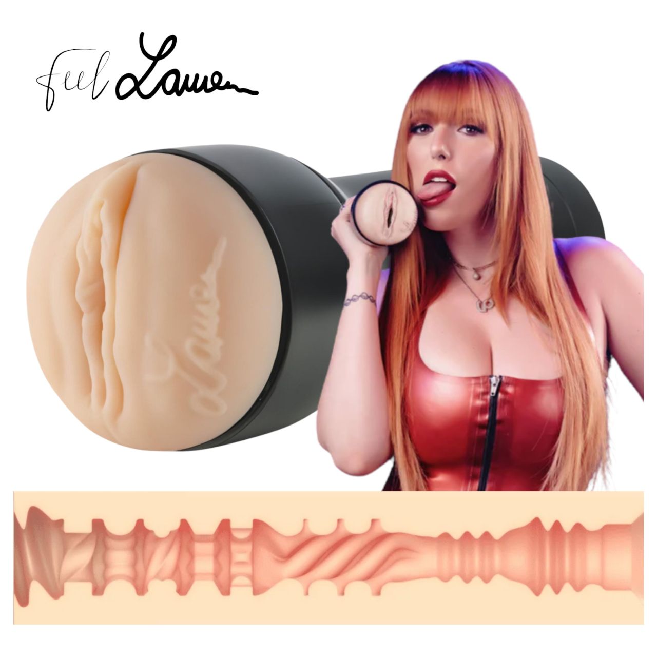 Kiiroo Lauren Phillips - művagina - PowerBlow kompatibilis (testszínű) Kiiroo Lauren Phillips - művagina - PowerBlow kompatibilis (testszínű)