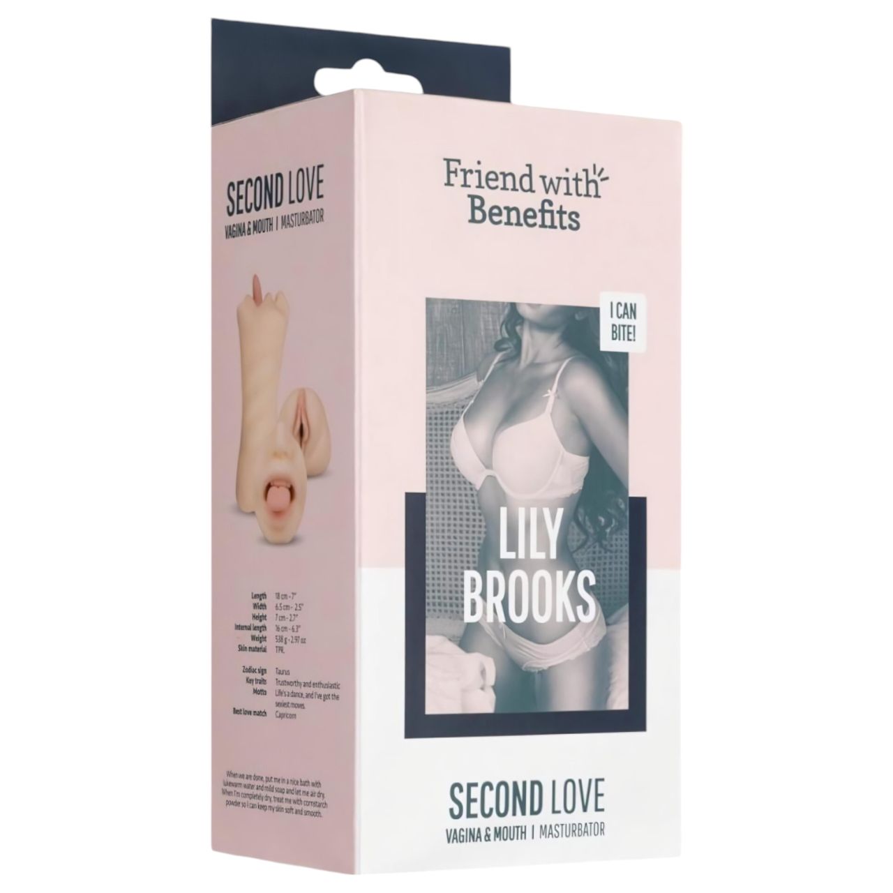 FWB - Lily Brooks 2in1 műszáj és műpunci (testszínű) FWB - Lily Brooks 2in1 műszáj és műpunci (testszínű)