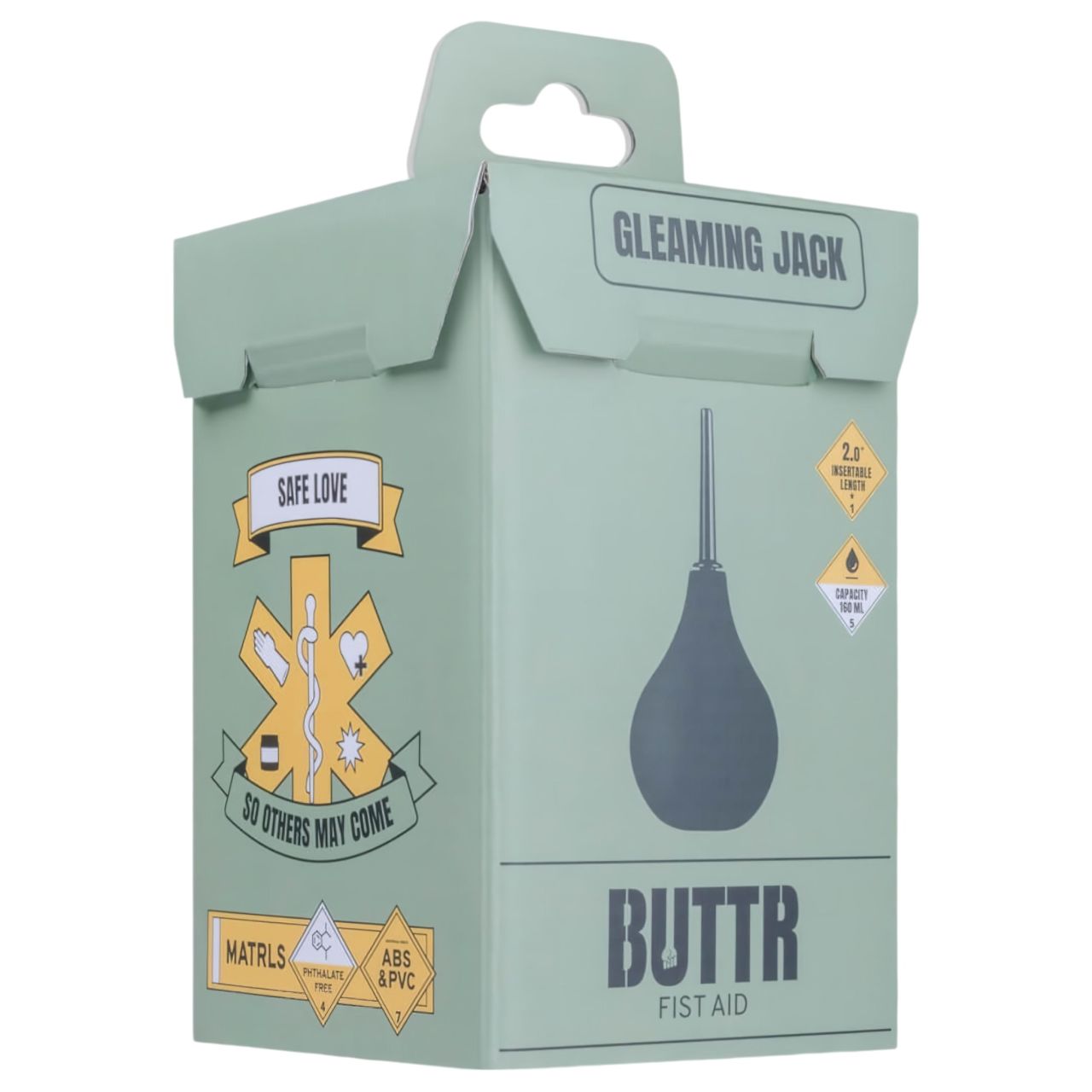 BUTTR Gleaming Jack - anál zuhany (fekete) BUTTR Gleaming Jack - anál zuhany (fekete)