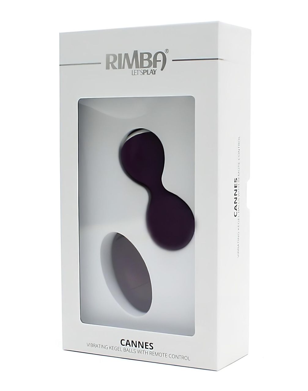 Rimba Cannes - akkus, rádiós vibrációs tojás (lila) Rimba Cannes - akkus, rádiós vibrációs tojás (lila)