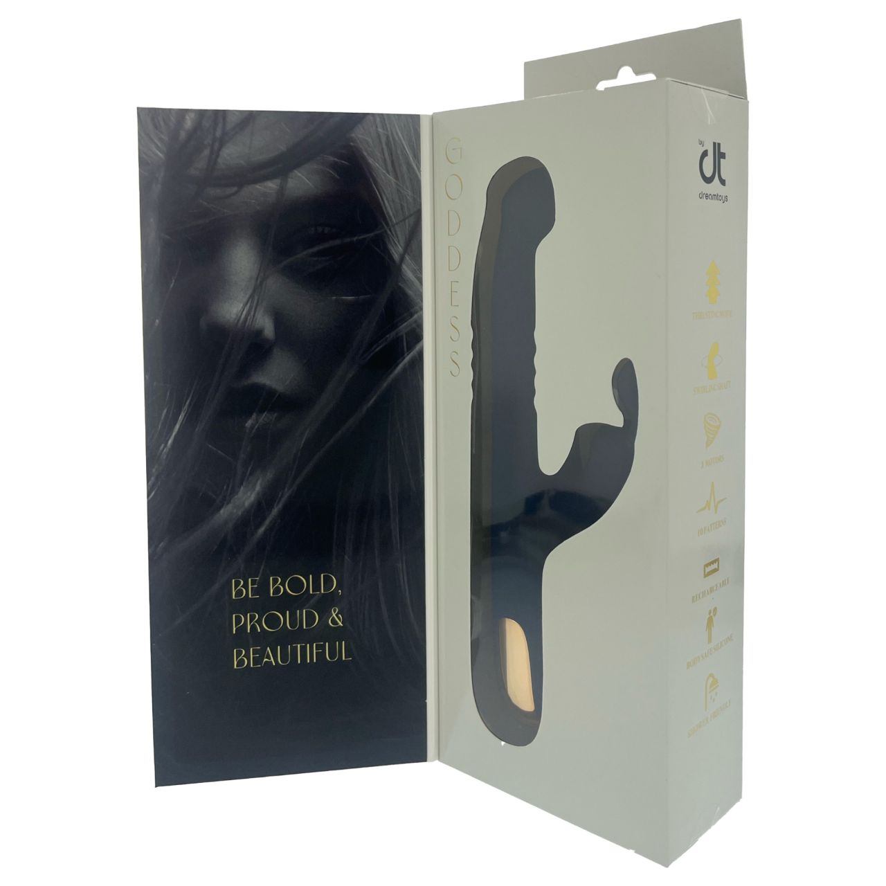 Dreamtoys Goddess Collection - lökő vibrátor (sötétkék) Dreamtoys Goddess Collection - lökő vibrátor (sötétkék)