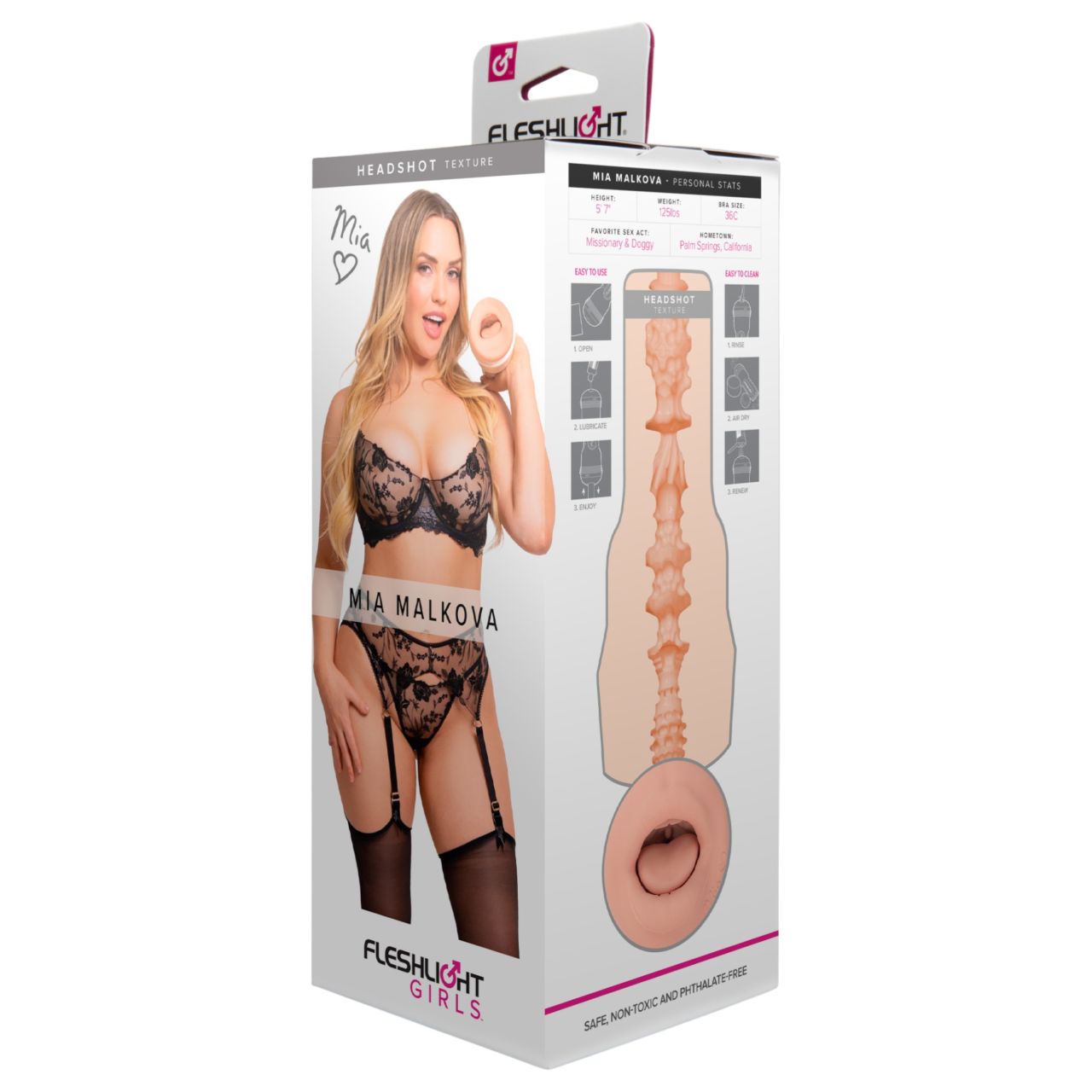 Fleshlight Mia Malkova - élethű műszáj maszturbátor (testszínű)
