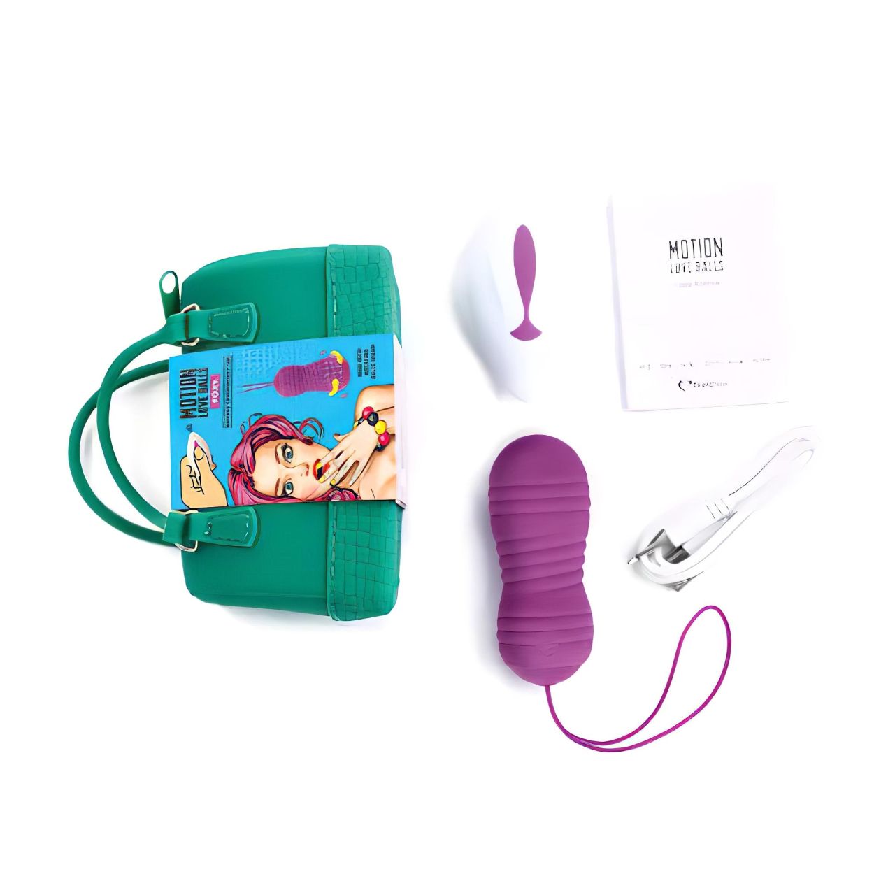 FEELZTOYS Foxy - vízálló vibrációs tojás (lila) FEELZTOYS Foxy - vízálló vibrációs tojás (lila)