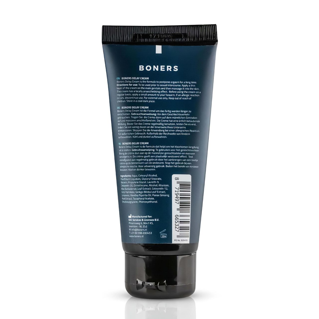 Boners Essentials Delay - késleltető krém férfiaknak (100 ml) Boners Essentials Delay - késleltető krém férfiaknak (100 ml)