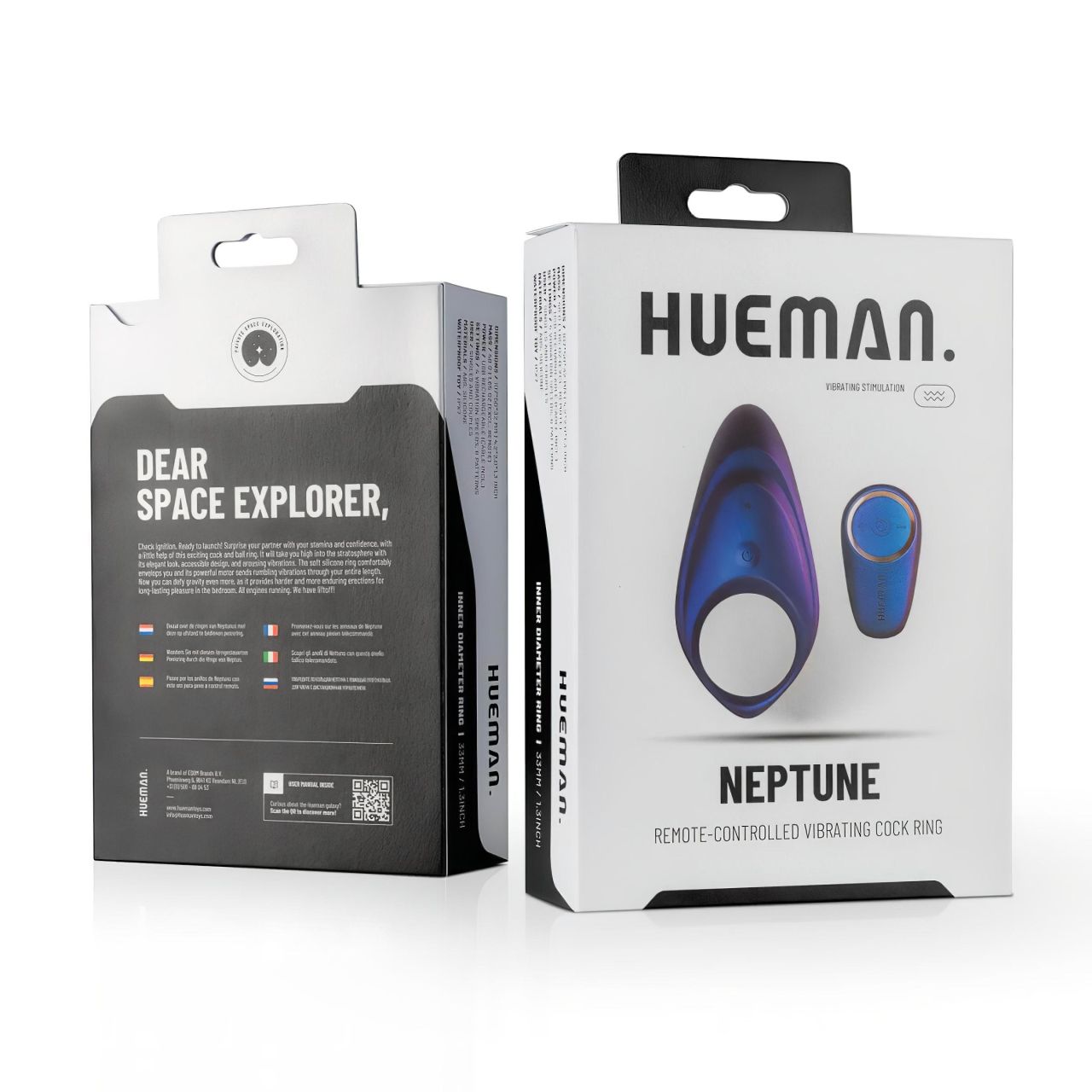 Hueman Neptune - vízálló vibrációs péniszgyűrű (lila) Hueman Neptune - vízálló vibrációs péniszgyűrű (lila)