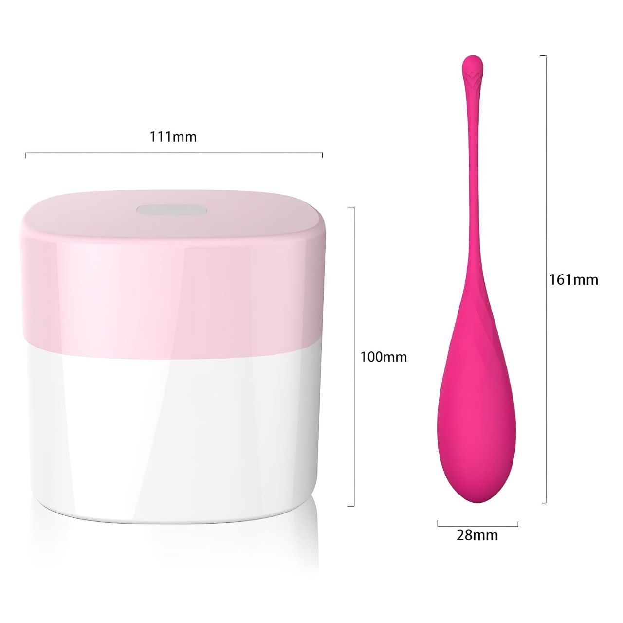 Sex HD Eggs - 6 db-os kegel golyó szett (pink) Sex HD Eggs - 6 db-os kegel golyó szett (pink)
