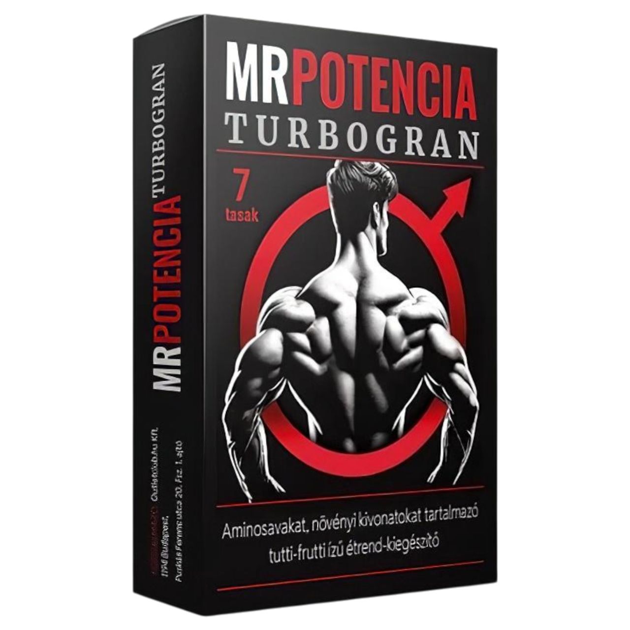 MrPotencia Turbogran - étrend-kiegészítő férfiaknak (7 db) MrPotencia Turbogran - étrend-kiegészítő férfiaknak (7 db)