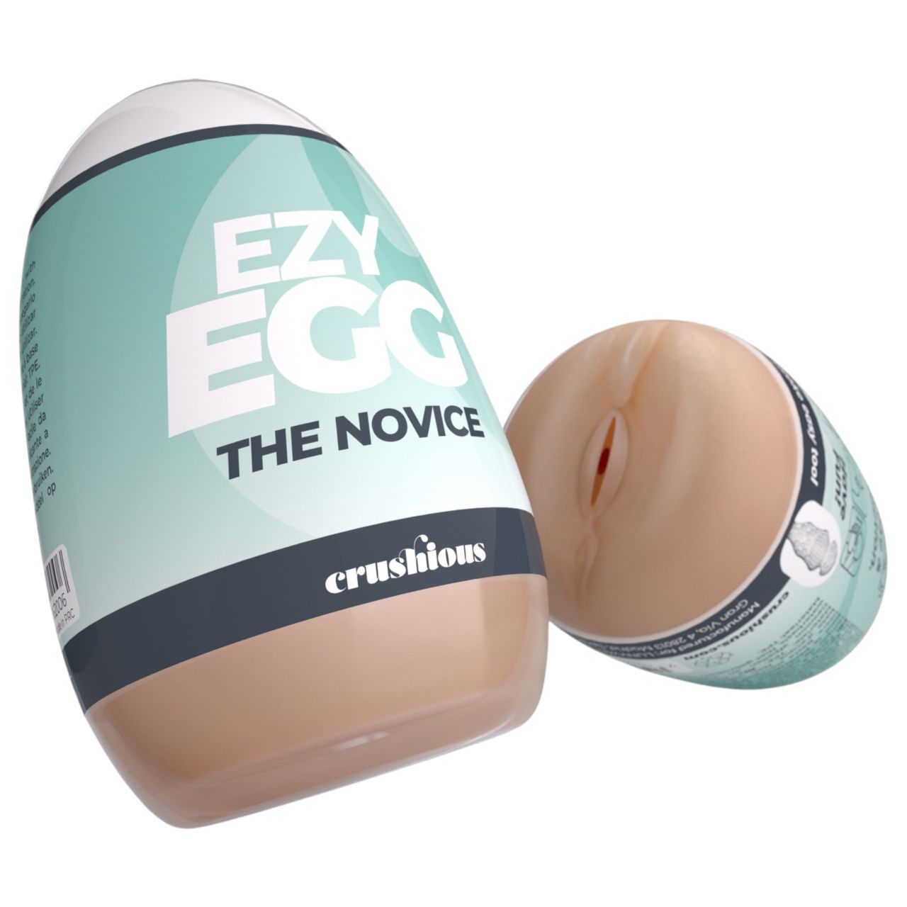 Crushious Ezy Egg The Novice - maszturbátor tojás (testszínű) Crushious Ezy Egg The Novice - maszturbátor tojás (testszínű)