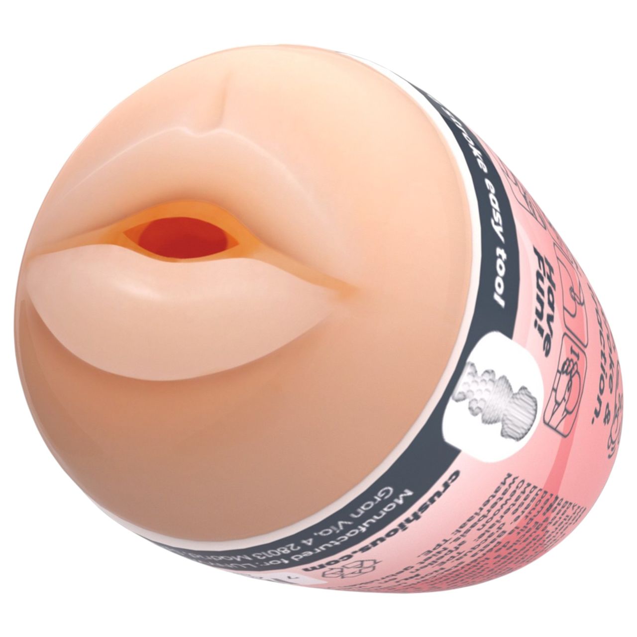 Crushious Ezy Egg Mouth - maszturbátor tojás (testszínű) Crushious Ezy Egg Mouth - maszturbátor tojás (testszínű)
