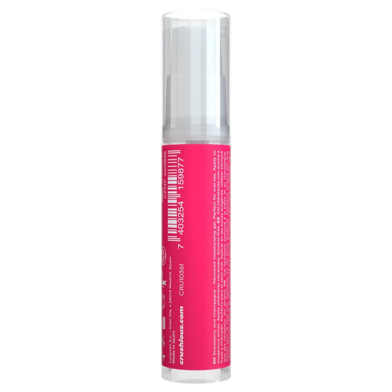 Crushious Steal My Kisses - ízes síkosító, eper-pezsgő (10ml) Crushious Steal My Kisses - ízes síkosító, eper-pezsgő (10ml)
