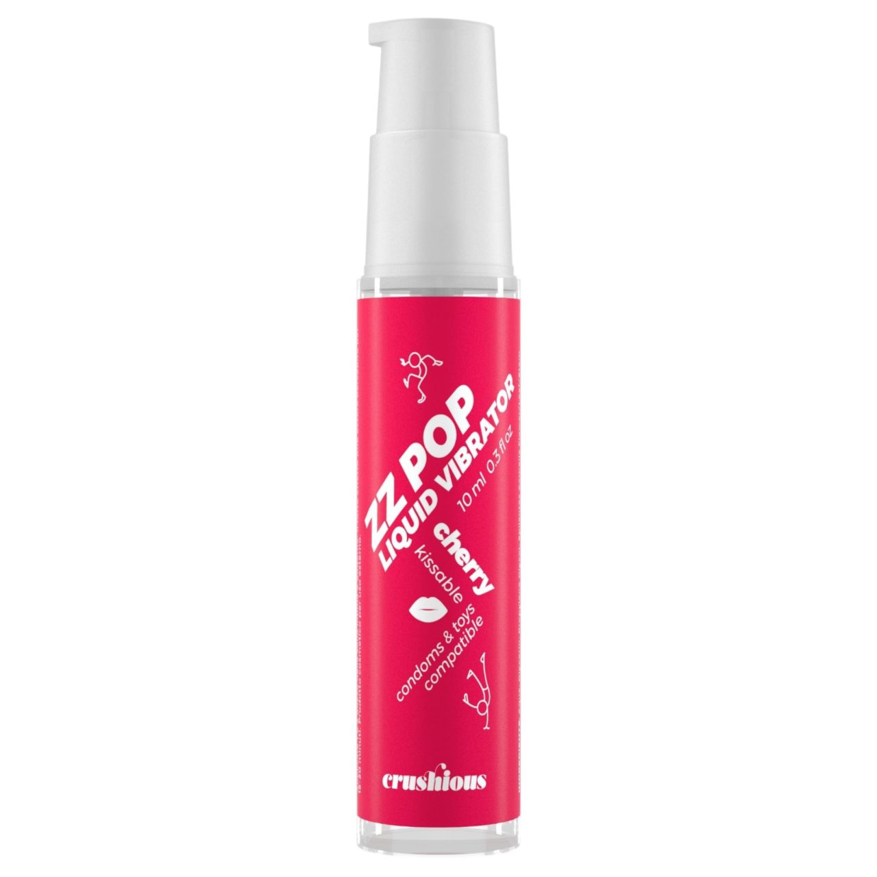 Crushious ZZ POP - ehető folyékony vibrátor, cseresznye (10ml) Crushious ZZ POP - ehető folyékony vibrátor, cseresznye (10ml)