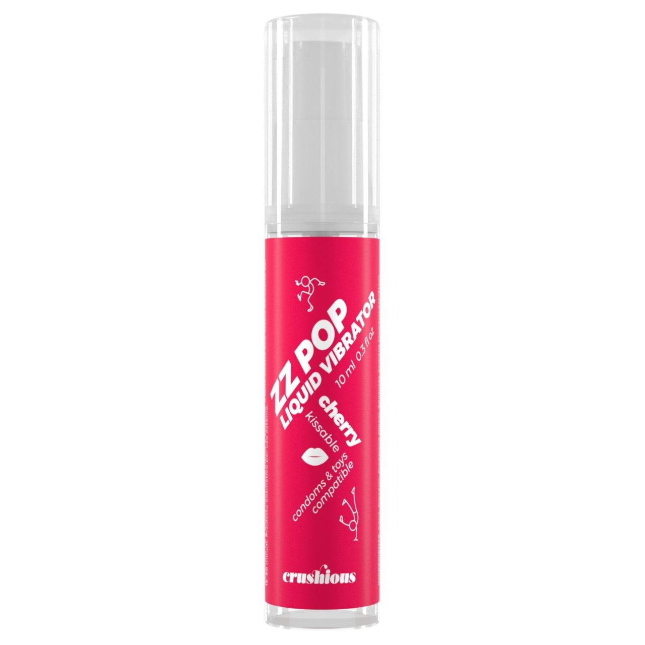 Crushious ZZ POP - ehető folyékony vibrátor, cseresznye (10ml) Crushious ZZ POP - ehető folyékony vibrátor, cseresznye (10ml)
