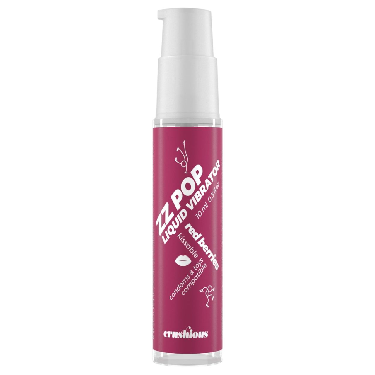 Crushious ZZ POP - ehető folyékony vibrátor, piros bogyós (10ml) Crushious ZZ POP - ehető folyékony vibrátor, piros bogyós (10ml)
