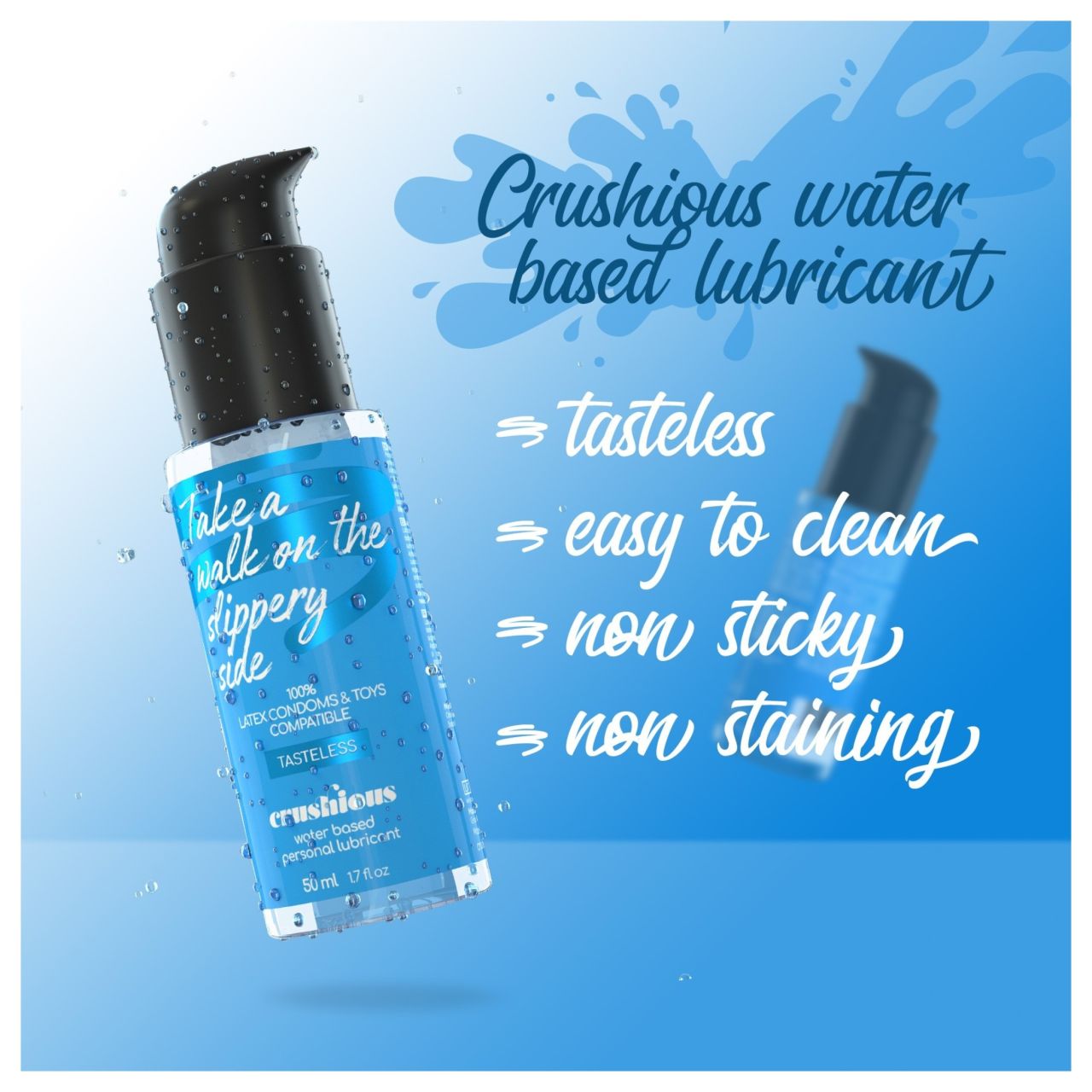 Crushious - vízbázisú síkosító (50ml) Crushious - vízbázisú síkosító (50ml)