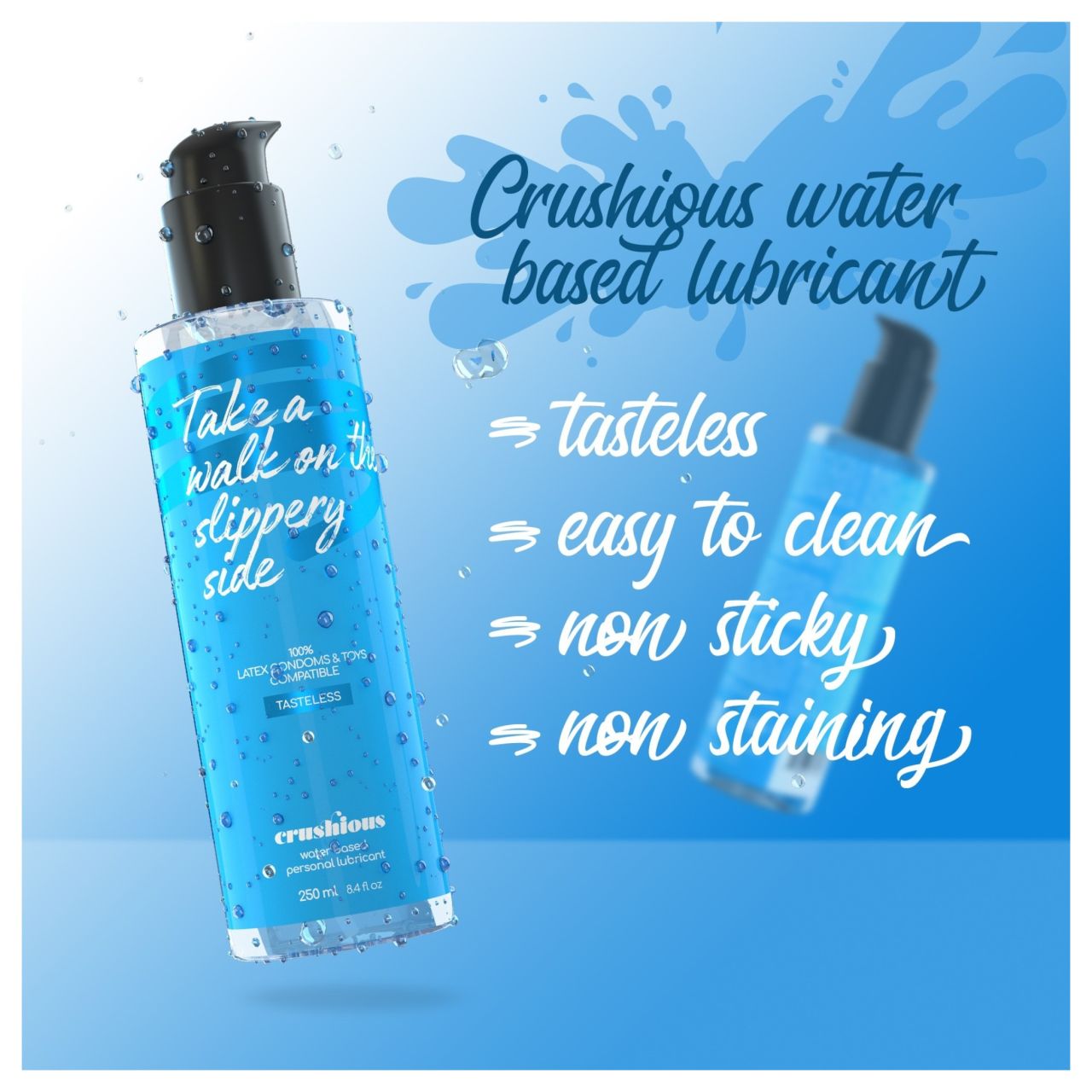 Crushious - vízbázisú síkosító (250ml) Crushious - vízbázisú síkosító (250ml)