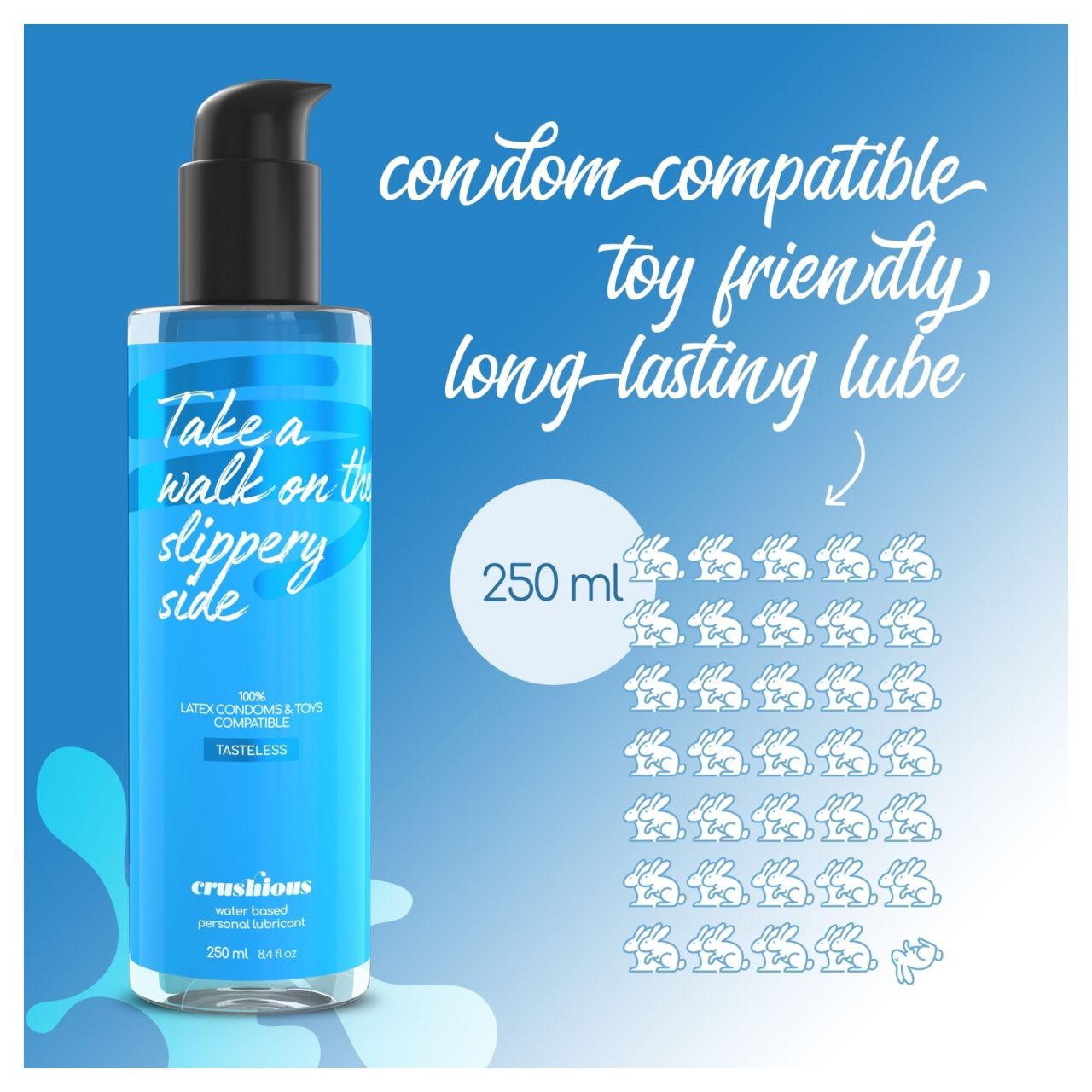 Crushious - vízbázisú síkosító (250ml) Crushious - vízbázisú síkosító (250ml)
