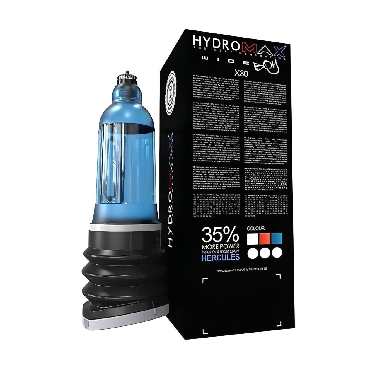 Bathmate Hydromax 7 Wide Boy - hidropumpa (kék)
