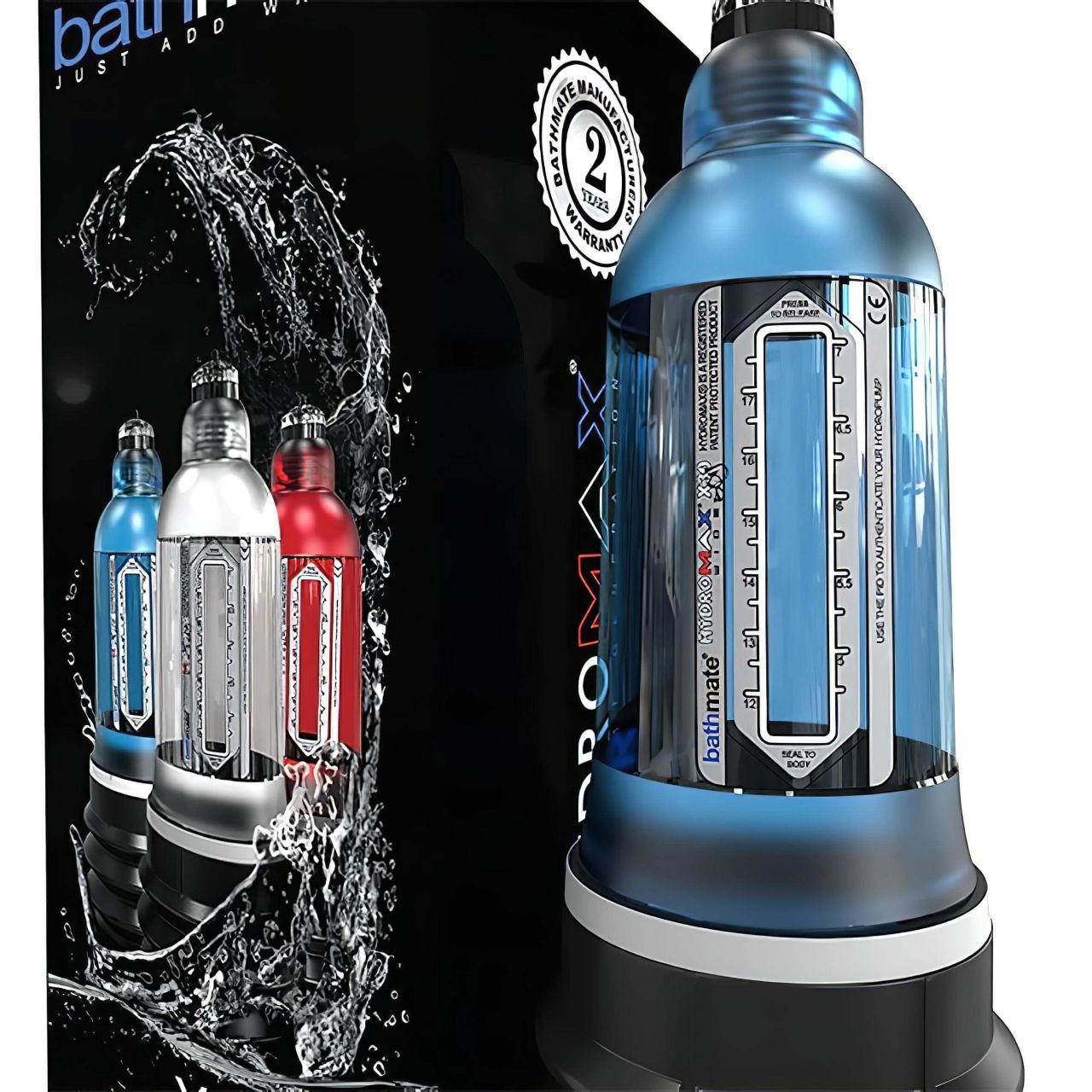Bathmate Hydromax 7 Wide Boy - hidropumpa (kék)