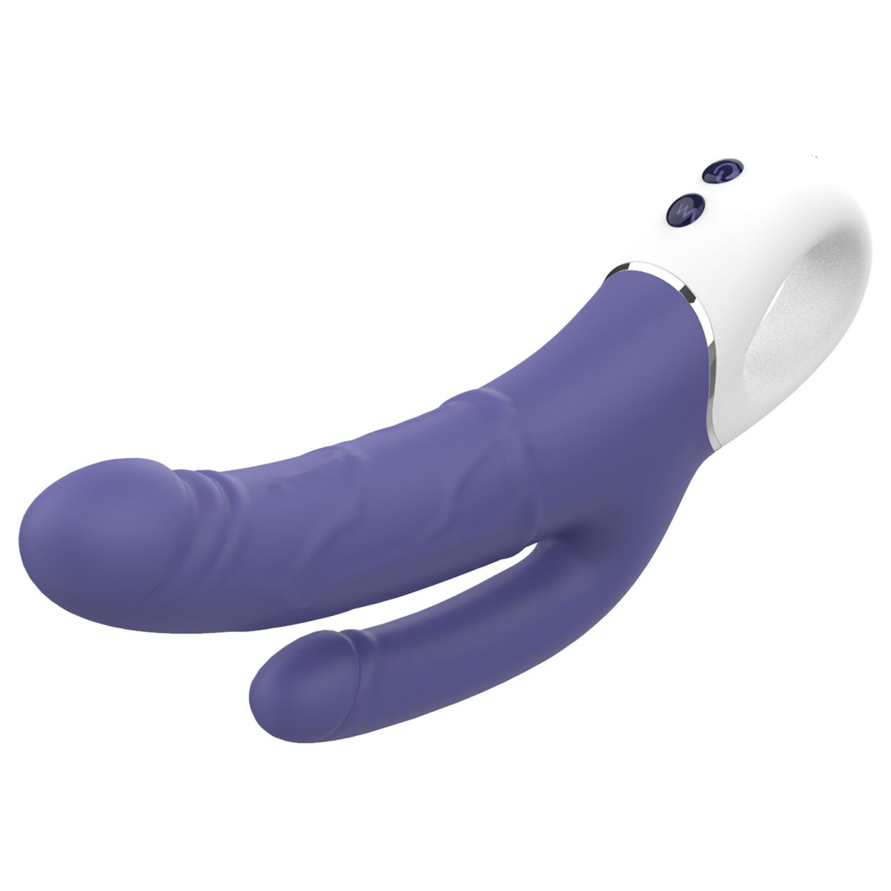 Dreamtoys Essentials - dupla motoros vibrátor (lila) Dreamtoys Essentials - dupla motoros vibrátor (lila)