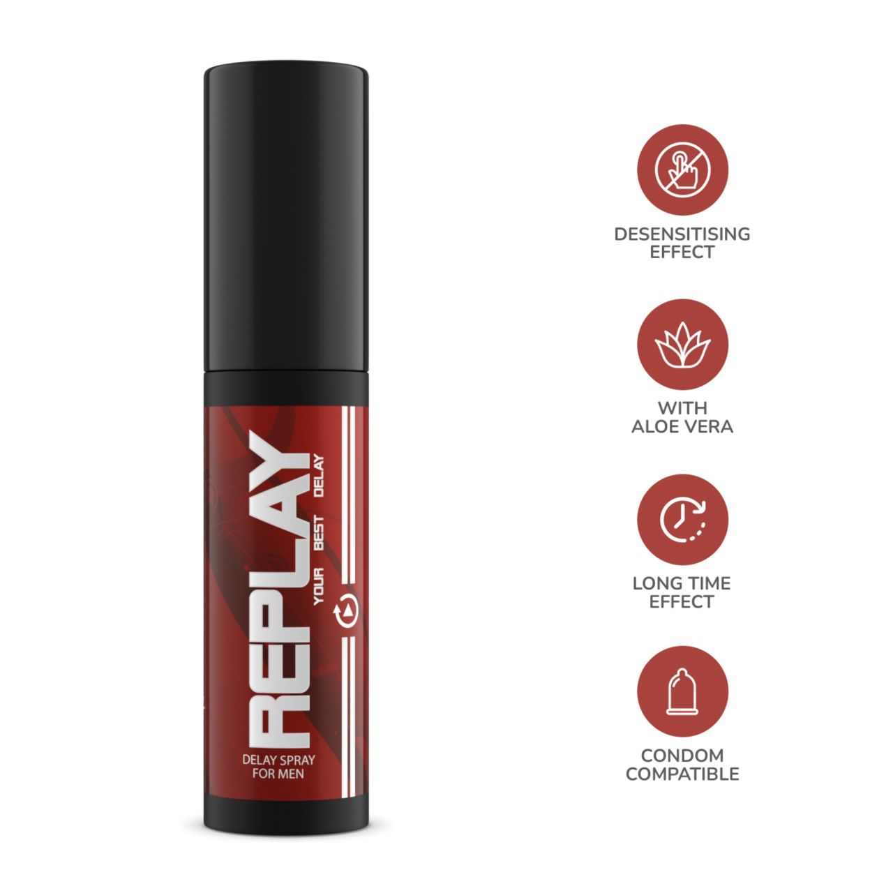 Intimateline Replay - késleltető spray férfiaknak (20ml) Intimateline Replay - késleltető spray férfiaknak (20ml)