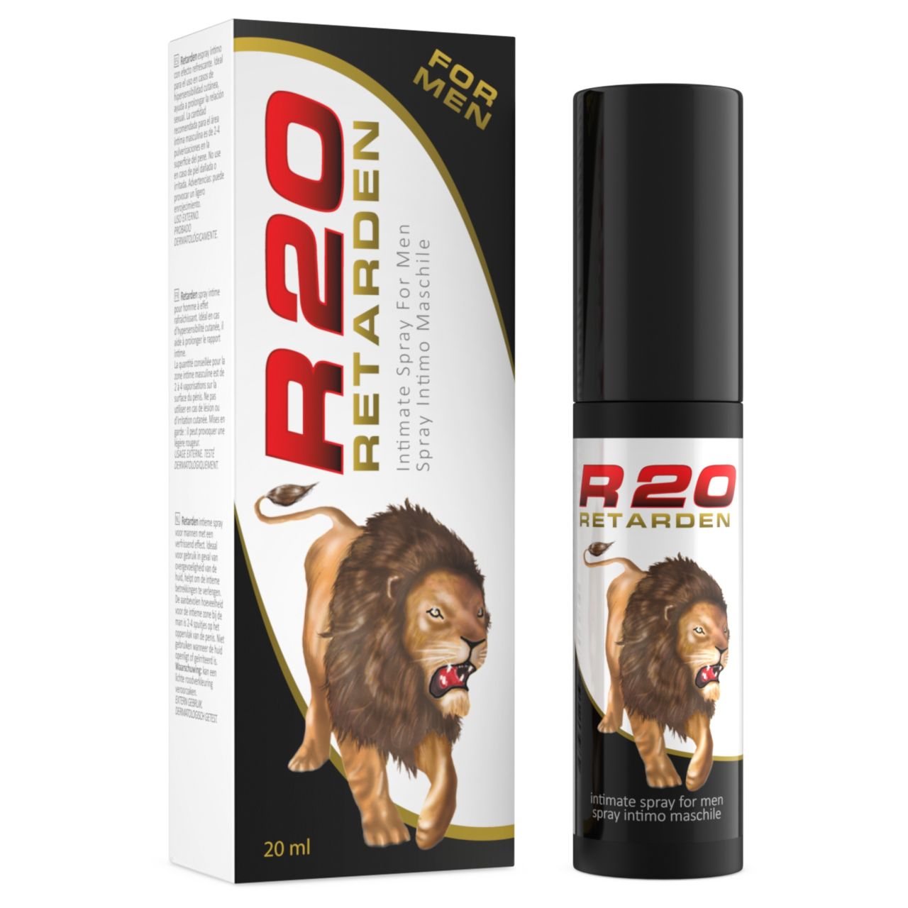 Intimateline R20 - hűsítő késleltető spray férfiaknak (20ml) Intimateline R20 - hűsítő késleltető spray férfiaknak (20ml)