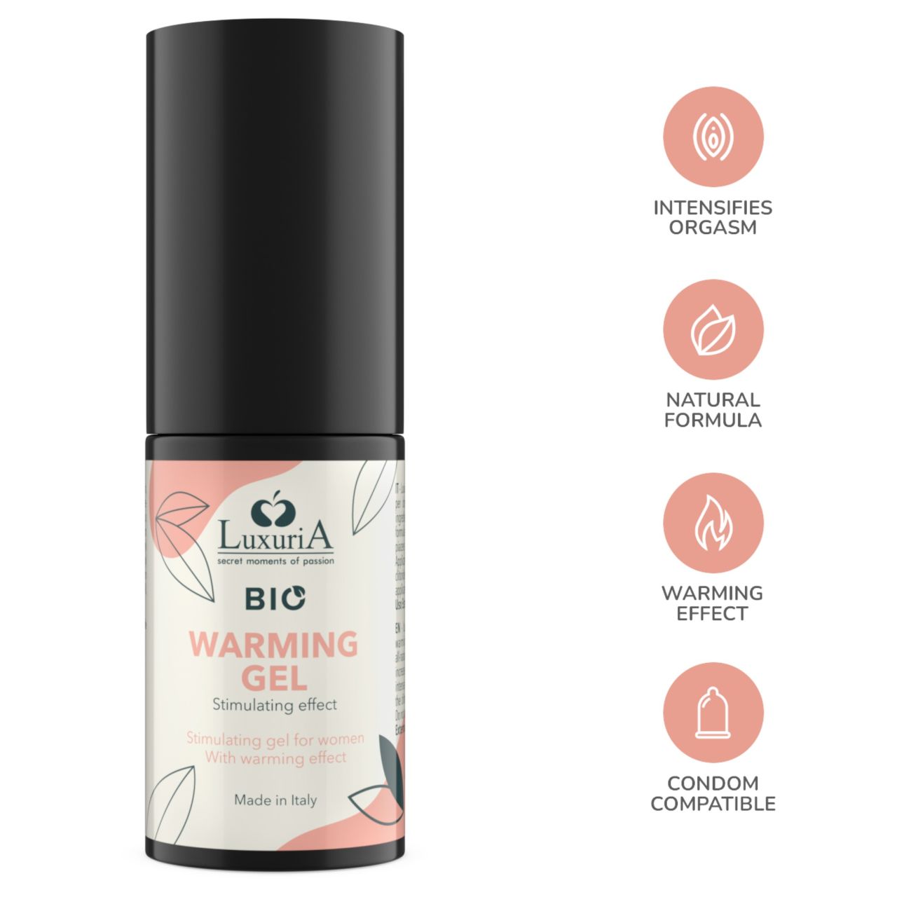 Intimateline Luxuria BIO - melegítő izgató gél nőknek (30ml) Intimateline Luxuria BIO - melegítő izgató gél nőknek (30ml)