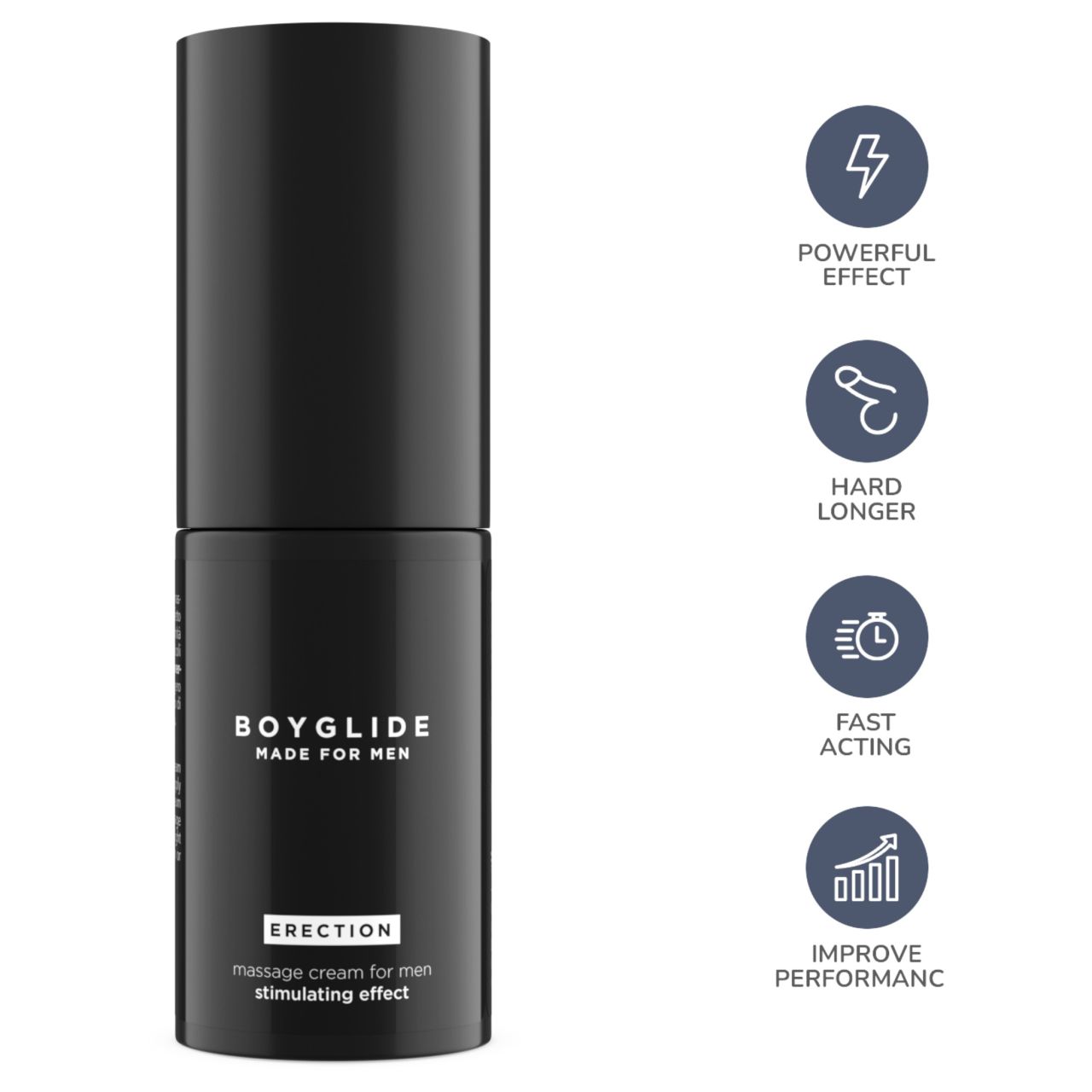 Intimateline Boyglide Erection - stimuláló intim krém (30ml)