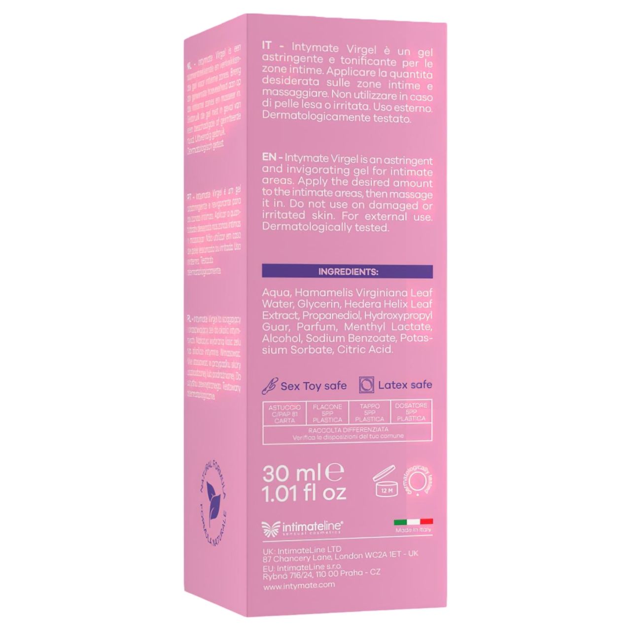 Intymate - intim szűkítő gél nőknek (30 ml) Intymate - intim szűkítő gél nőknek (30 ml)