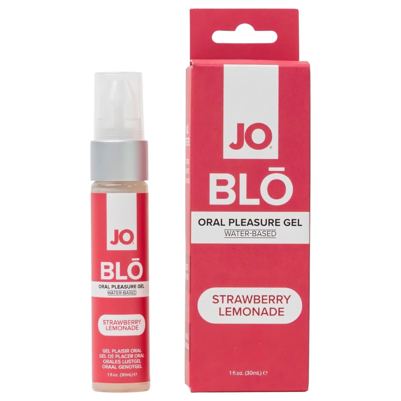System JO BLO - ízes orál gél, eper-limonádé (30ml) System JO BLO - ízes orál gél, eper-limonádé (30ml)