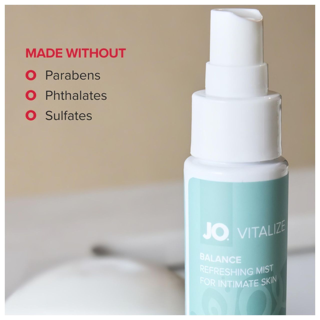 System JO Vitalize - intim frissítő permet (60ml) System JO Vitalize - intim frissítő permet (60ml)