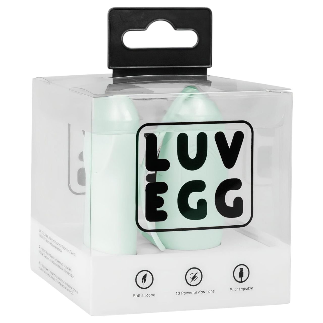LUV EGG - hordható akkus, rádiós vibrációs tojás (zöld)