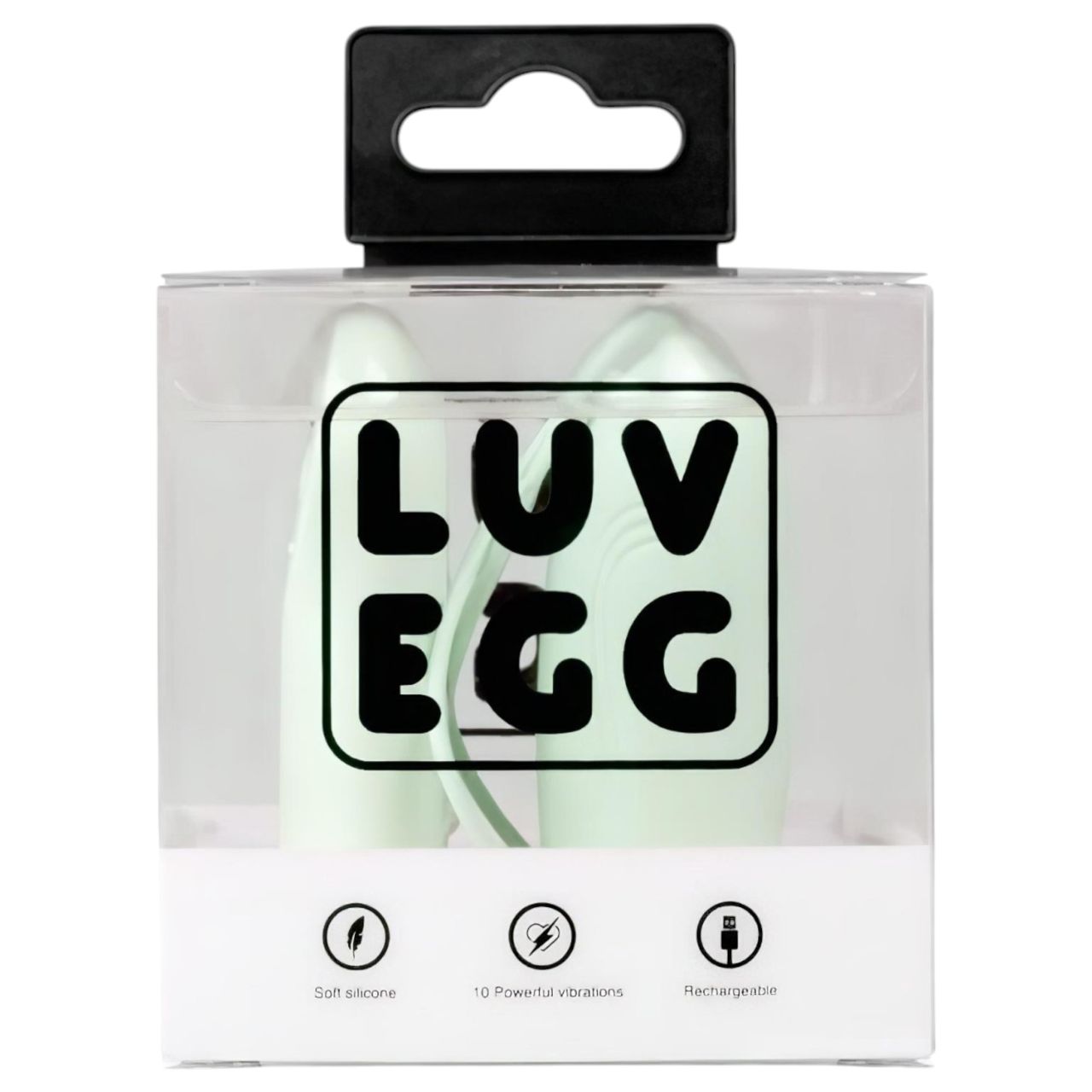 LUV EGG - hordható akkus, rádiós vibrációs tojás (zöld)